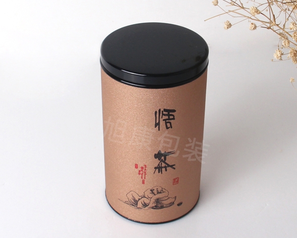 茶（chá）葉、幹貨圓筒