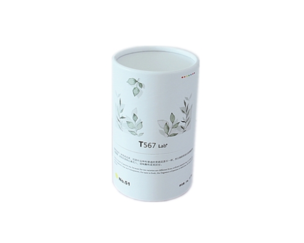 廠家定（dìng）製綠研250g過（guò）毛尖茉莉花茶葉筒 內徑77外徑81高（gāo）130mm紙筒